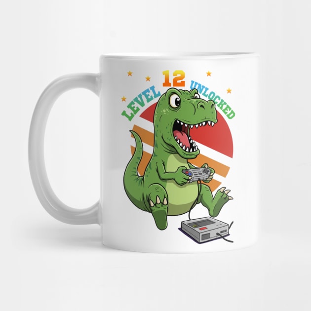 Level 12 Unlocked, Birthday T-Rex by Megadorim